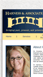 Mobile Screenshot of harness-associates.com